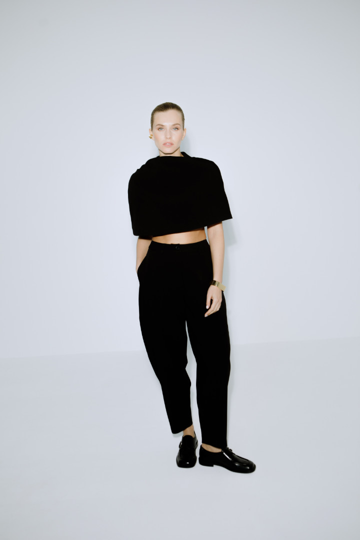 Брюки багги