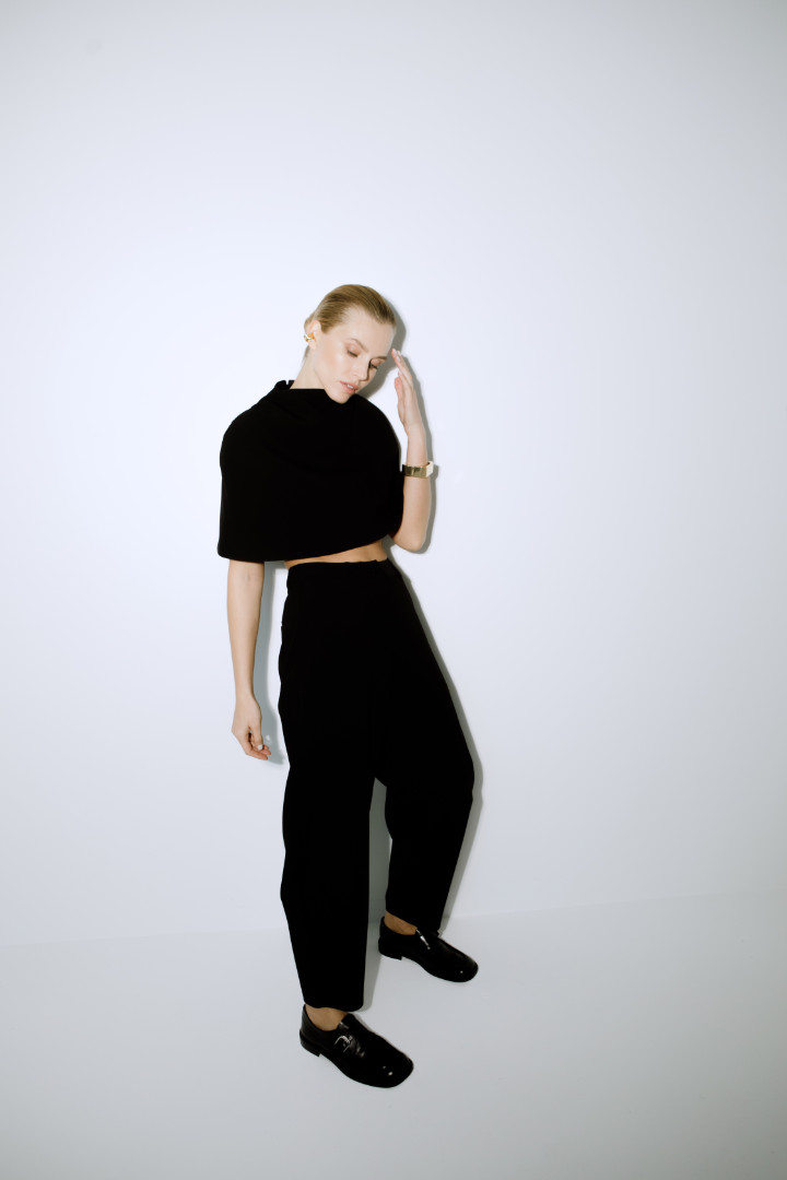 Брюки багги