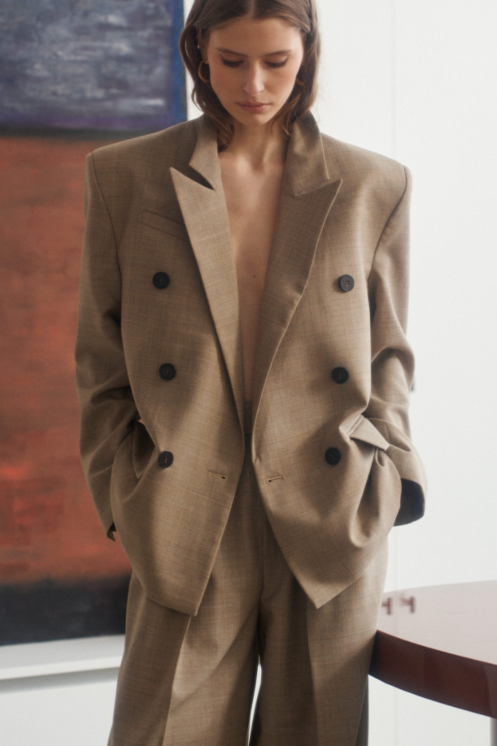 Пиджак мужской из итальянской шерсти