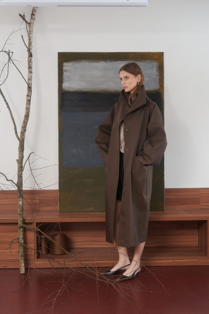 Тренч из итальянской ткани