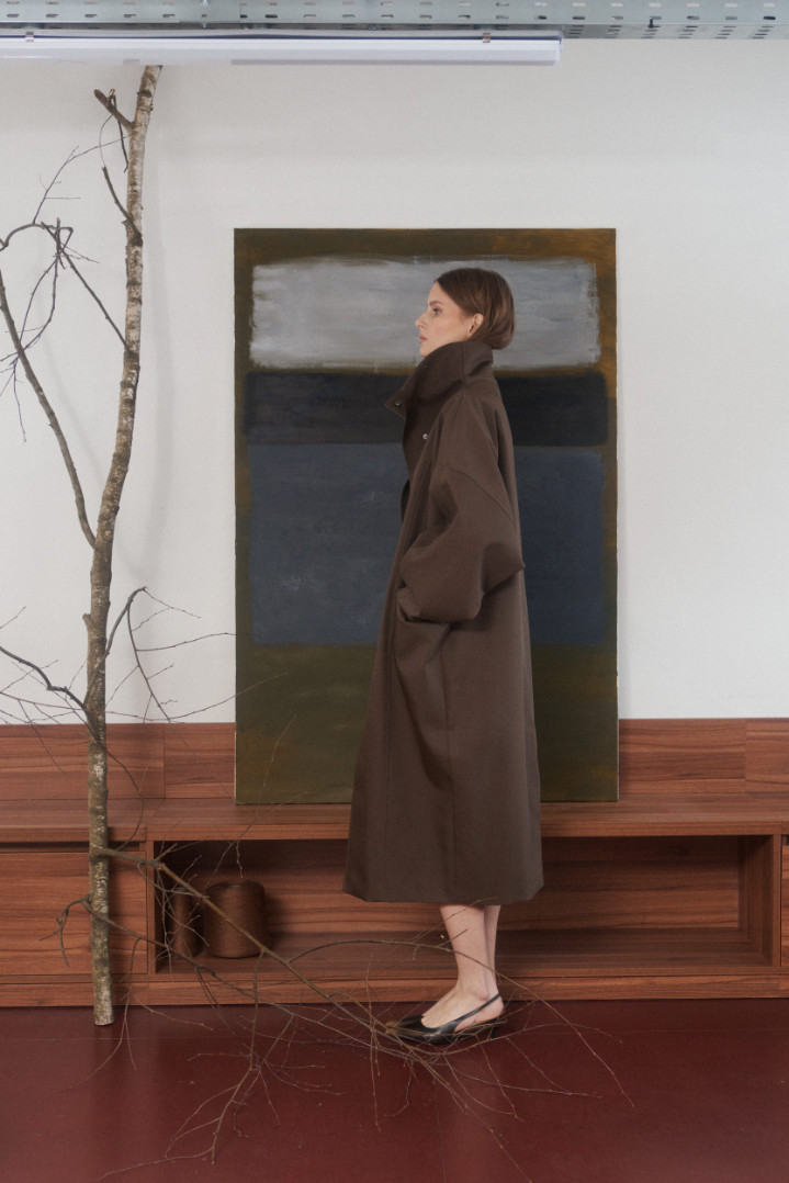 Тренч из итальянской ткани