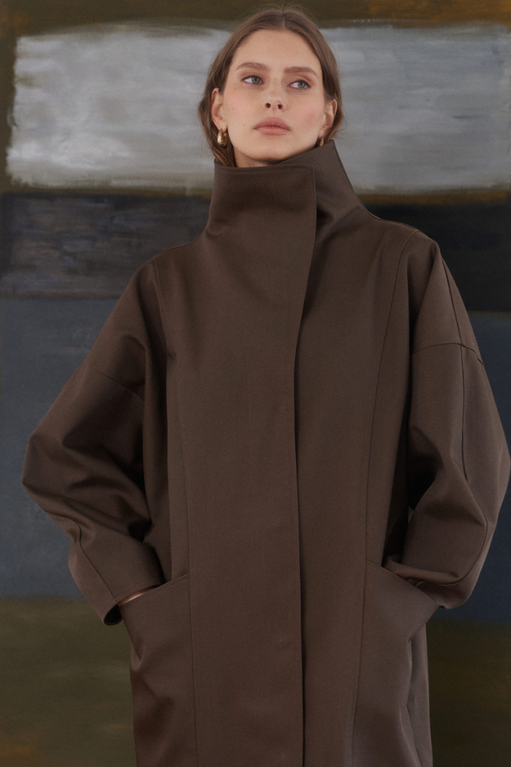 Тренч из итальянской ткани