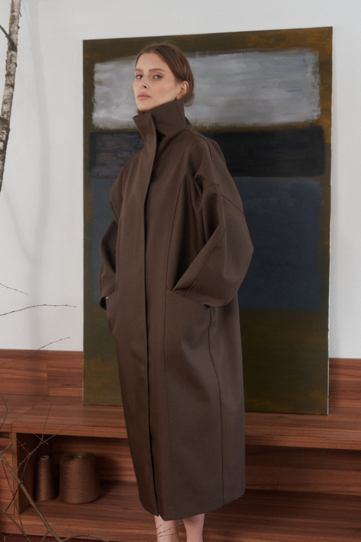 Тренч из итальянской ткани