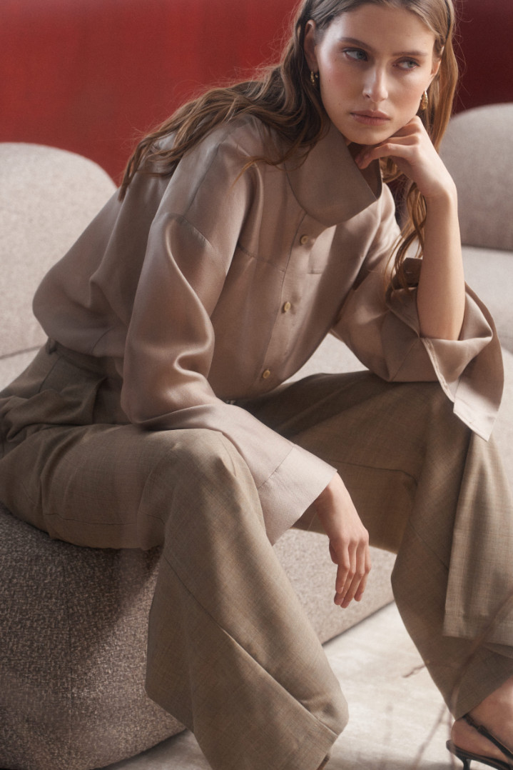 Блуза из лиоцелла