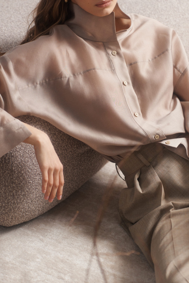 Блуза из лиоцелла