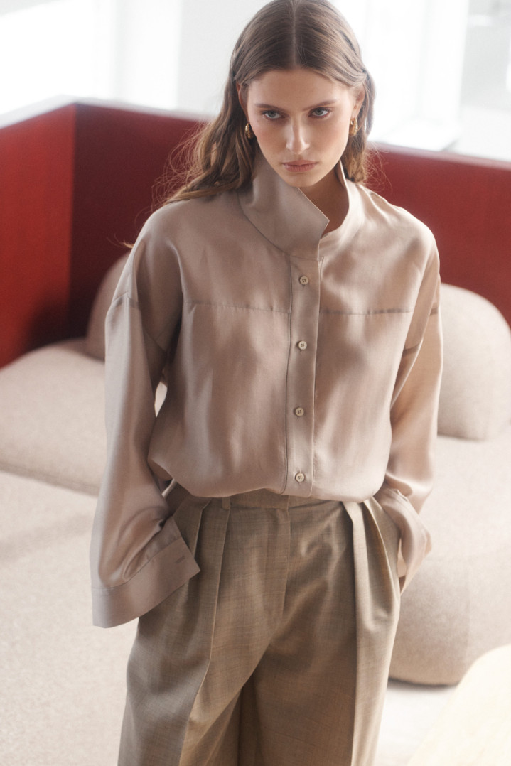 Блуза из лиоцелла