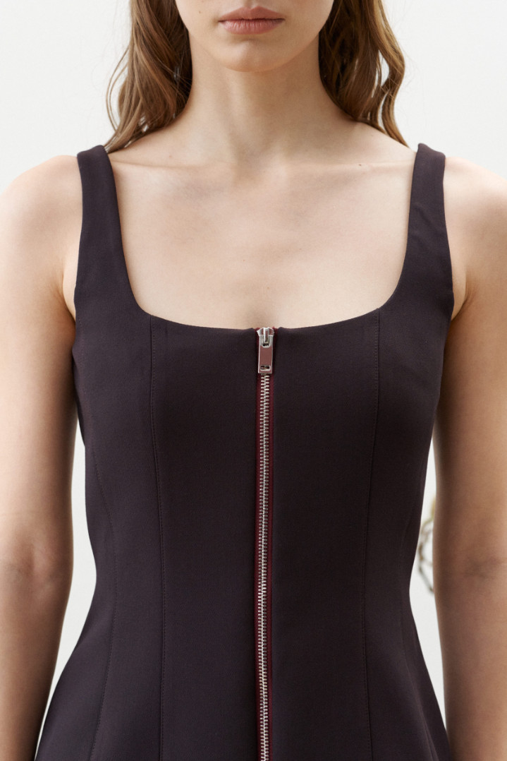 Корсет на молнии