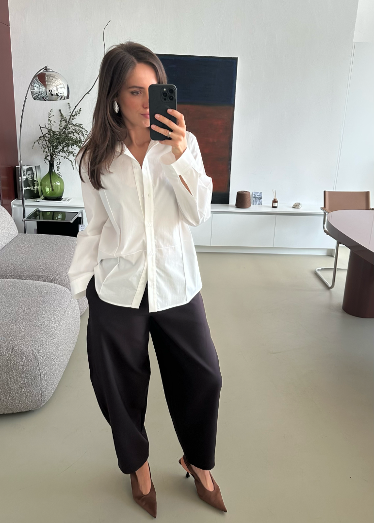 Брюки багги